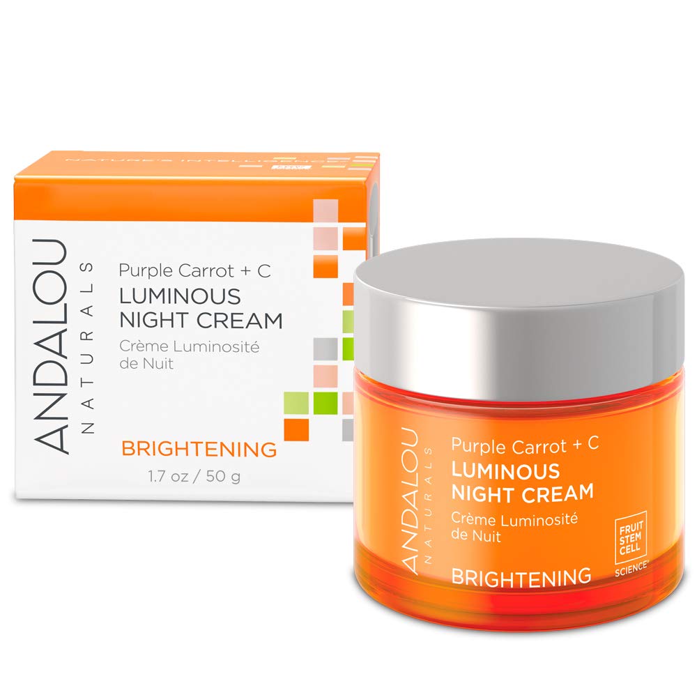 Andalou Naturals Purple Carrot + C Luminous Night Cream