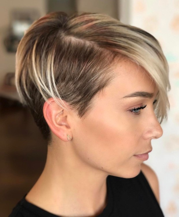 Classy Temple Undercut