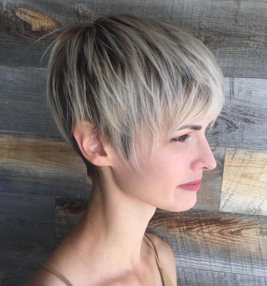 Long Pixie Cut