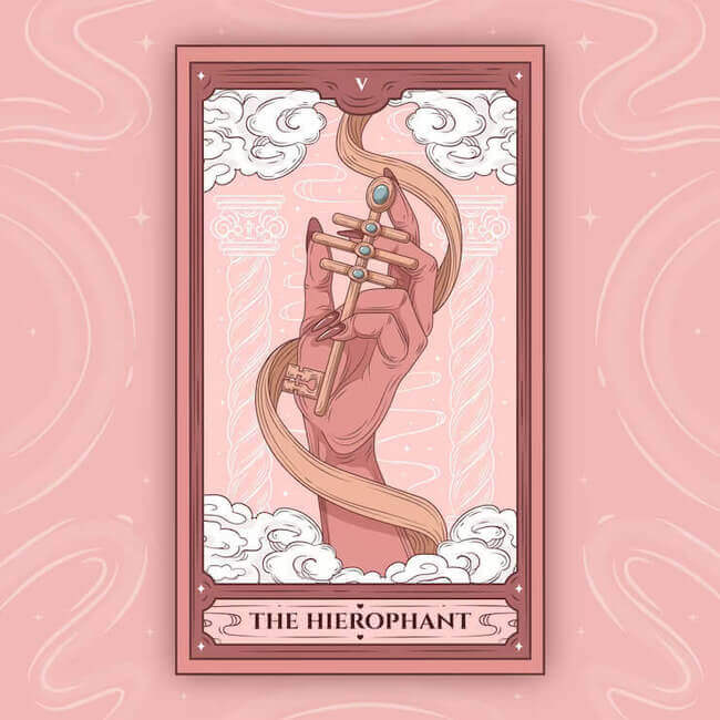 the hierophant tarot card meanings list