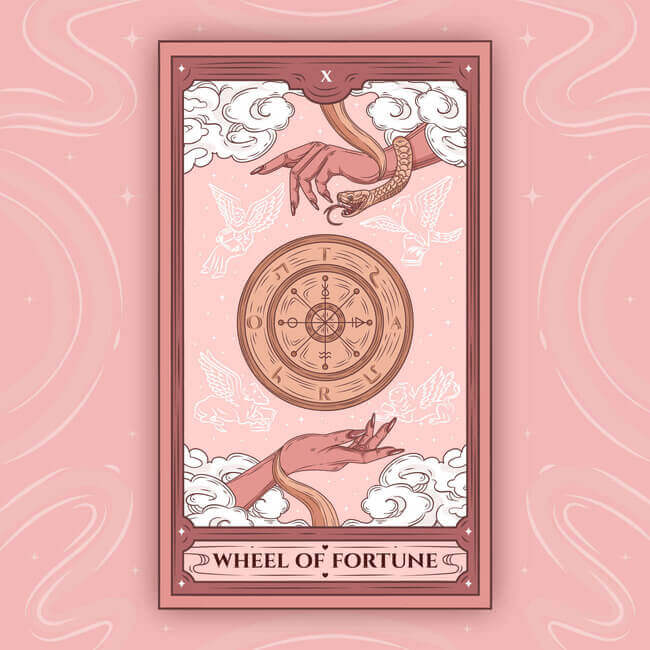 wheel of fortune tarot card meanings list