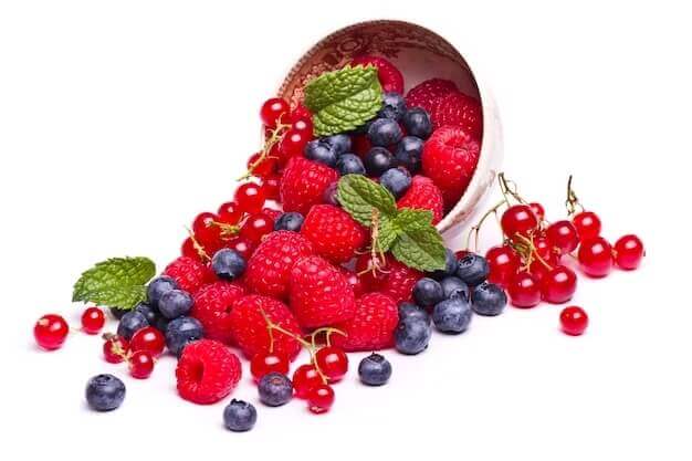 tasty mix berries health foods