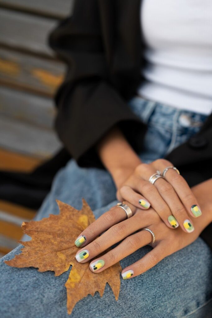 Edgy and Metallic Nails