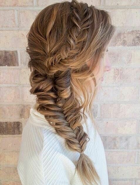 Boho Fishtail Braid